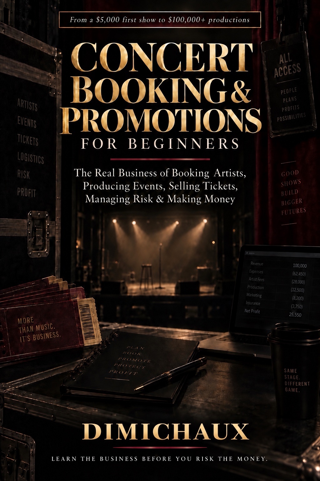 Concert Booking & Promotions for Beginners cover